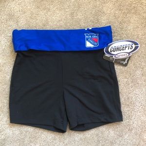 NY Rangers athletic shorts